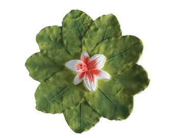 Biodegradable Urn for Human Ashes / Water Burial Urn / Urn for Cremation / Biodegradable Cremation Urn / The Lily W-301