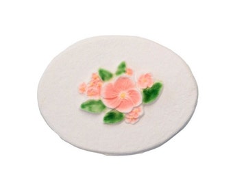Keepsake Elite® Biodegradable Urn For Human Ashes, Water Burial Urn, Urn for Cremation, Cremation Urn Pink Flower Y-01