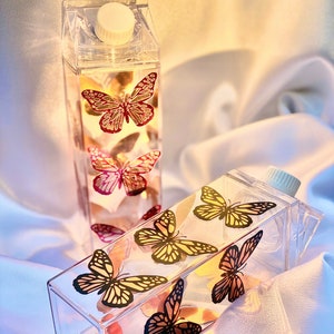 Butterfly Milk Carton Bottle