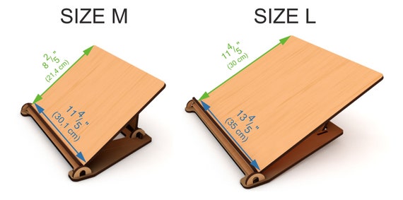 Desk Easel, mini, for display, height cm 28,5