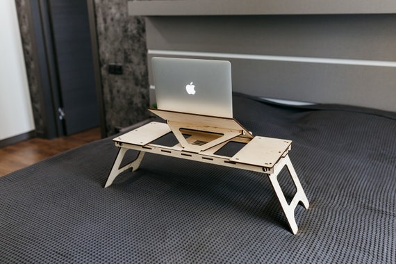 Adjustable Laptop Stand, Laptop Table Compatible With Bed,portable Lap Desk  Foldable Table Workstation Notebook