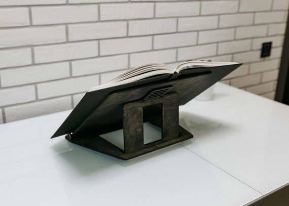 Book Stand, Adjustable Book Stand, Wooden iPad holder, Drawing board, Table easel, Recipe book stand, Cookbook holder