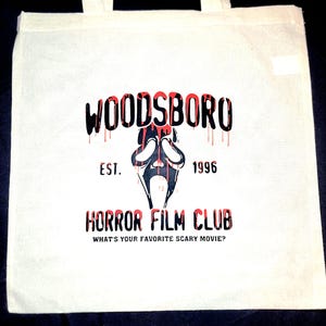 Scream Woodsboro Tote Bag