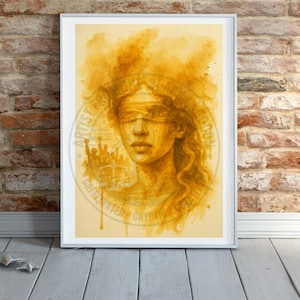 Justice - Original Artwork - Protest Art - PRINT ONLY