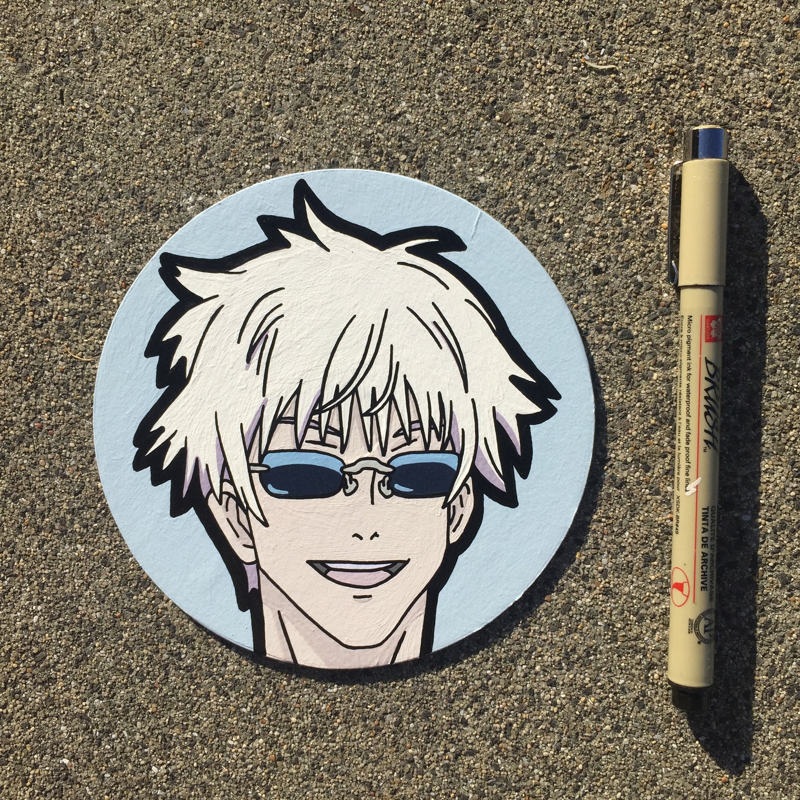 Gojou Satoru Handpainted Character CD | Etsy