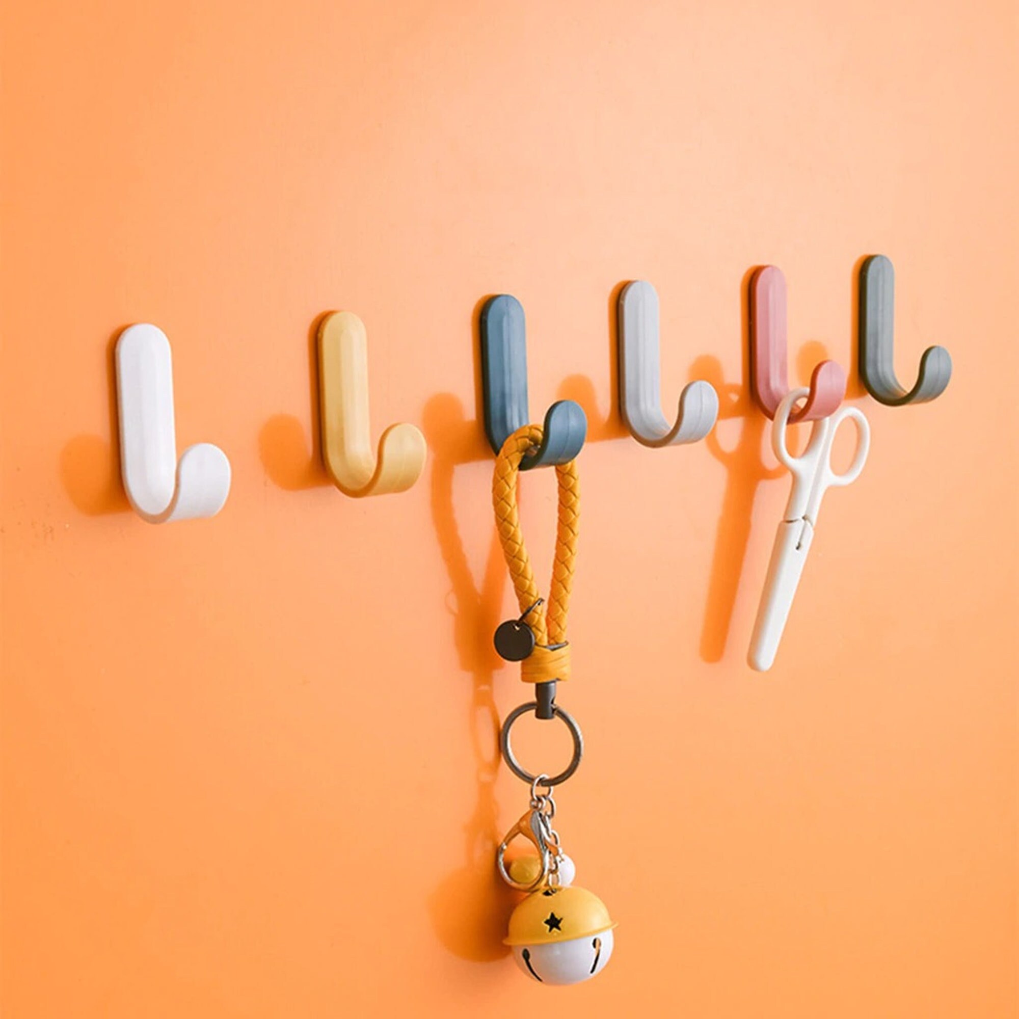 Selfadhesive Wall Hook Plastic Kitchen Bathroom Towel Rag Etsy