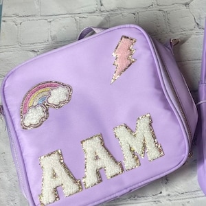 New Nylon Lunch Box, Custom Lunch Box, Personalized Kids Lunch box, School Lunch Bag, Back to School,