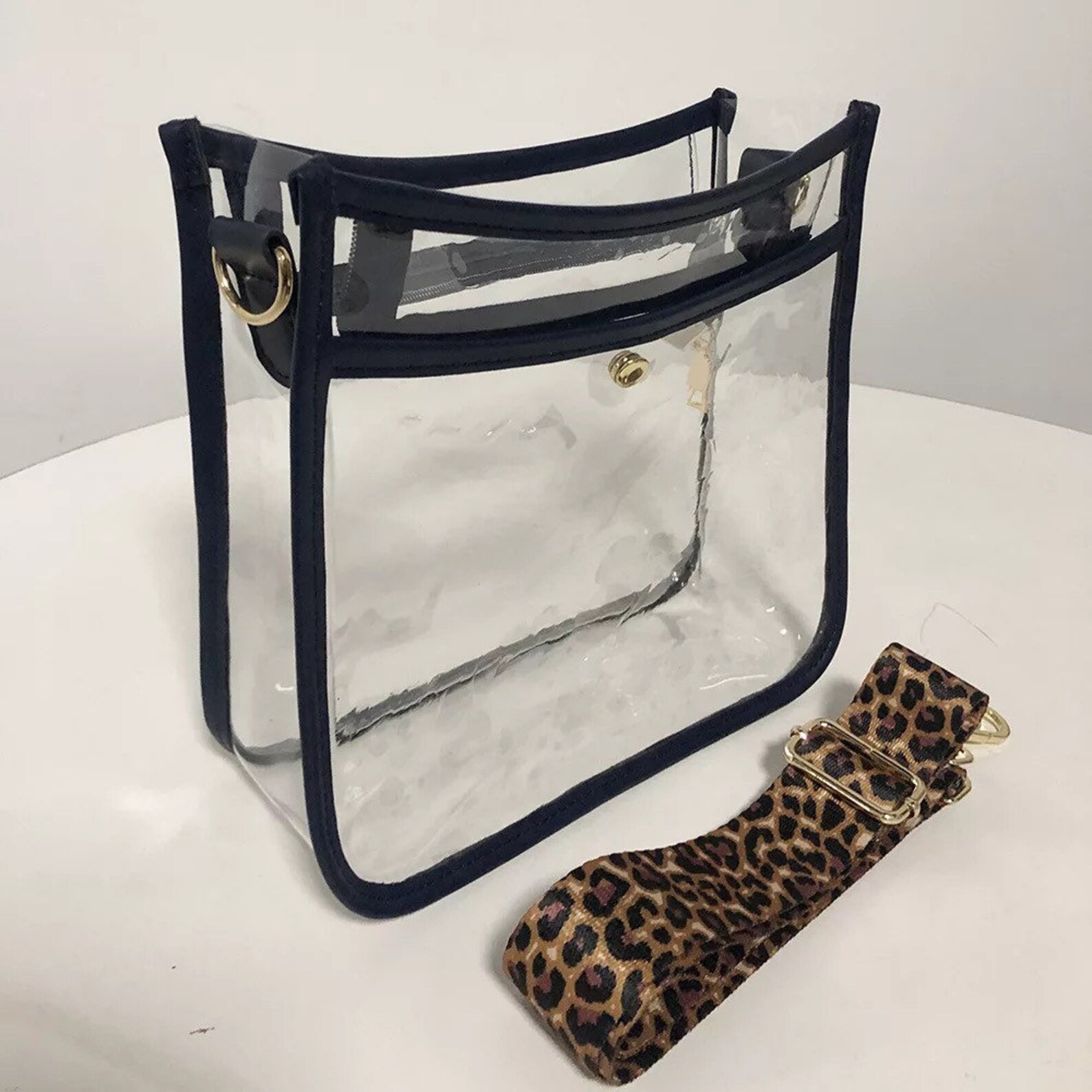Clear Stadium Bag Clear Concert Bag Clear Crossbody Bag Etsy
