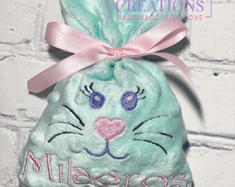 Easter Bunny Personalized Treat Bags | Unisex Boy or Girl Easter Bag