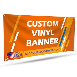 Custom Vinyl Banner: Personalized Event Signage, Indoor/Outdoor