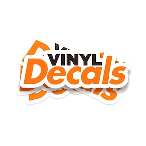 Personalized Vinyl Decals – Custom Stickers for Windows, Laptops, Bottles, Weddings & Business | Add Your Text, Logo, or Design