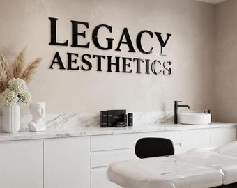 Acrylic Letters for Business Signage – Laser Cut Custom Wall Letters (Price Per Letter) | Office, Storefront & Wedding Sign Decor