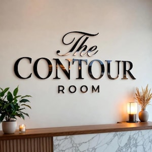 Acrylic Letters for Business Signage Laser Cut Wall Letters Office ...