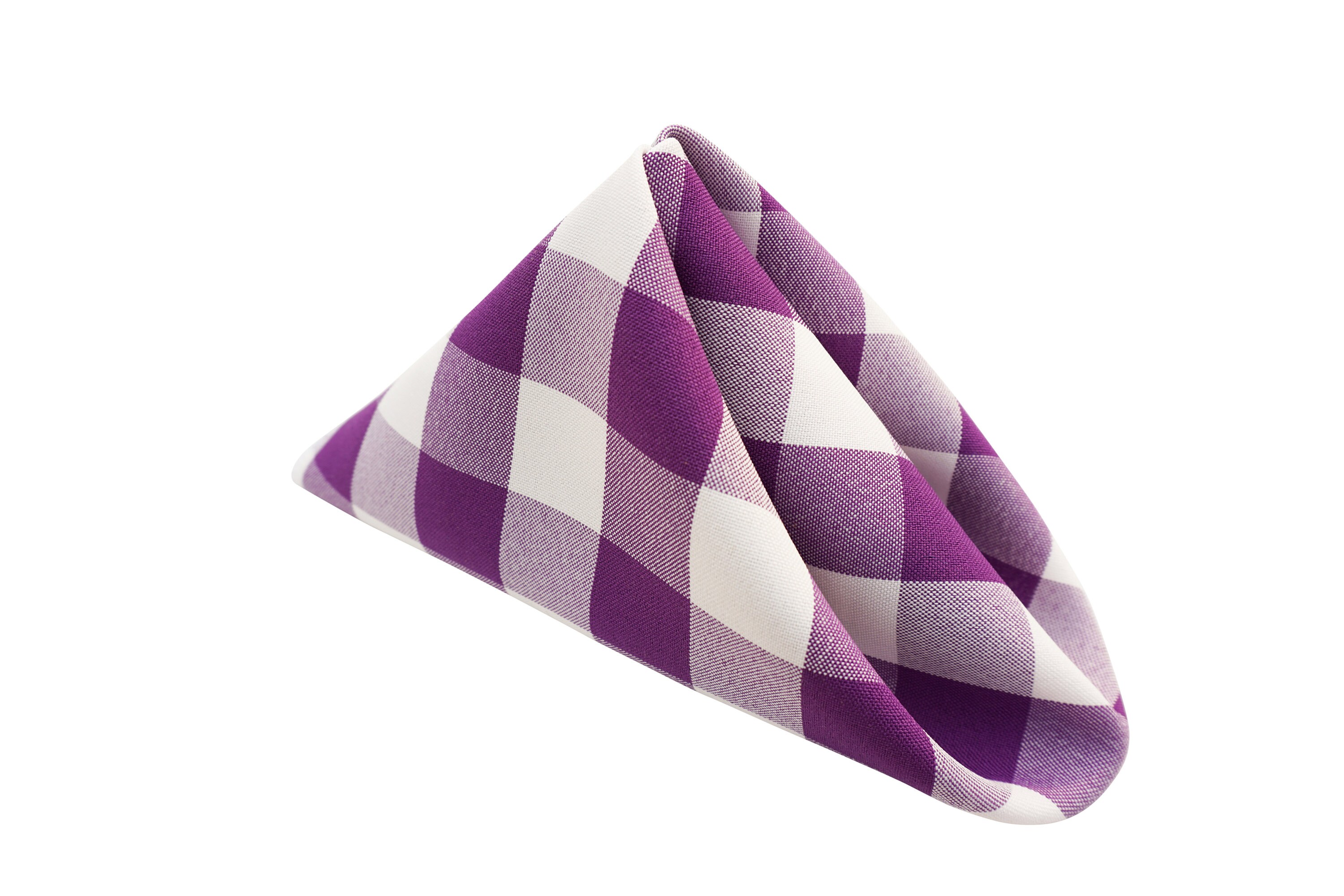 Checkered Napkins 18x18 Pack of 10 Etsy