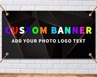 Custom Vinyl Banner Printing: Personalized Party, Wedding, Business