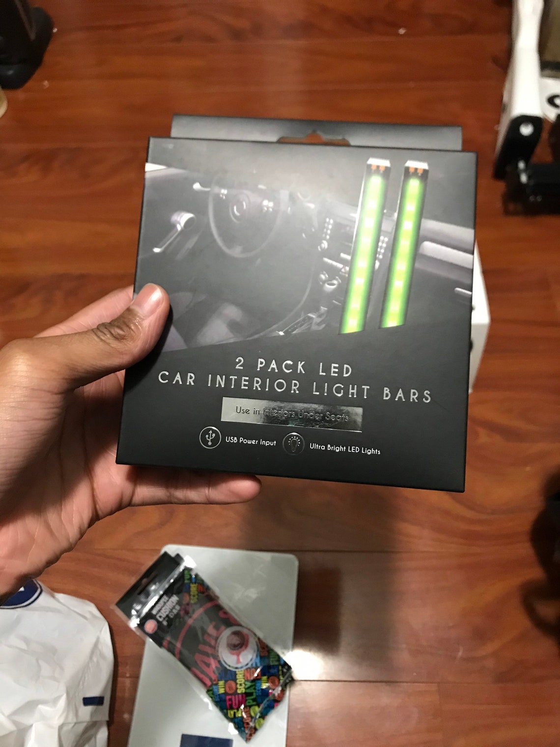 2 pack LED car interior light bars Etsy