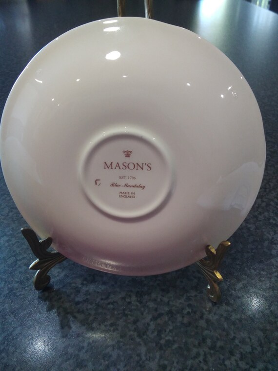 【美品】Mason's メイソンズ　Mandalay マンダレイ　オーバル大皿 美品】Mason's メイソンズ Mandalay マンダレイ オーバル大皿