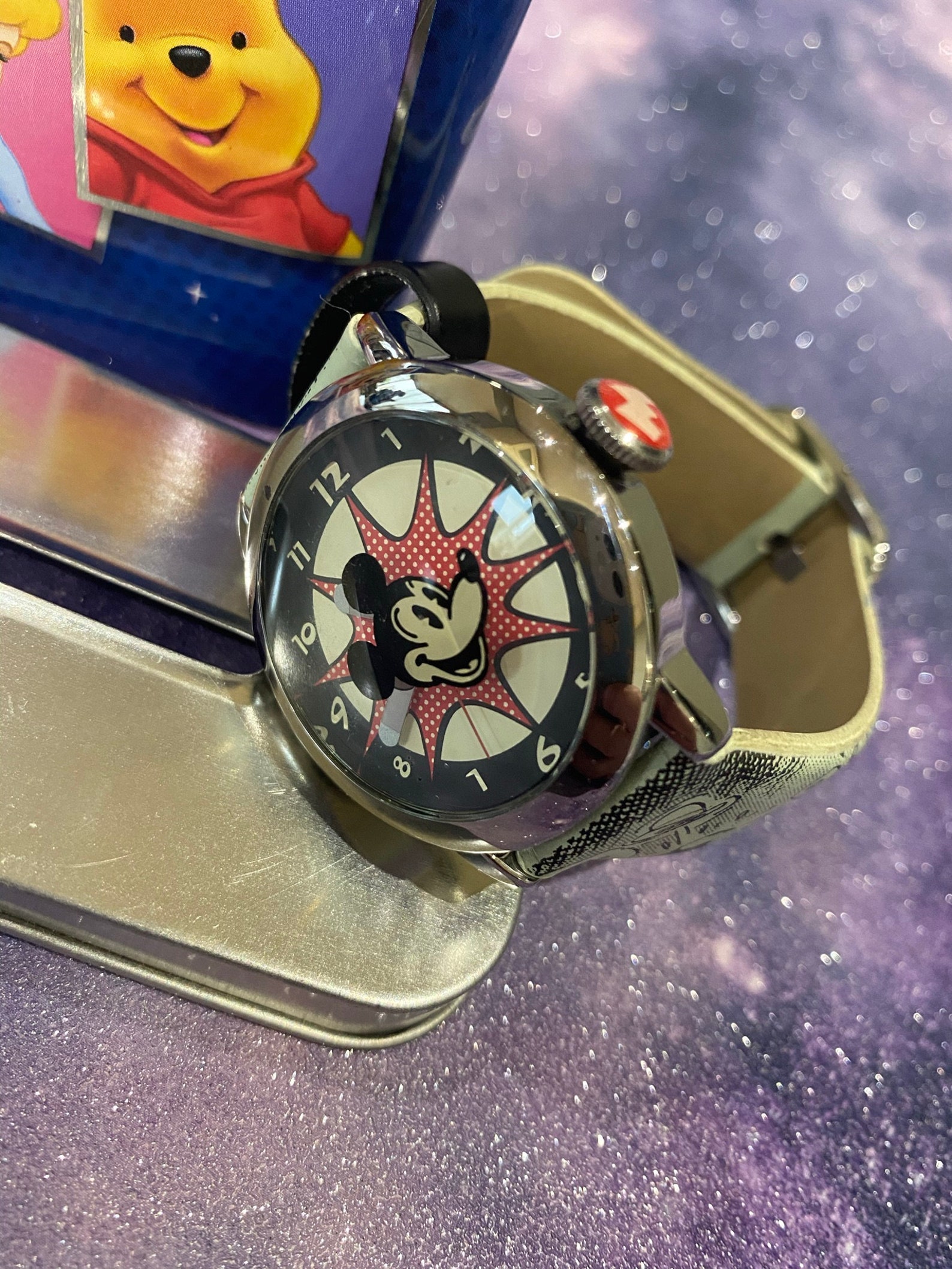 Mickey Mouse Seiko Watch // Disney, Mikey and Minni Mouse, Ladies