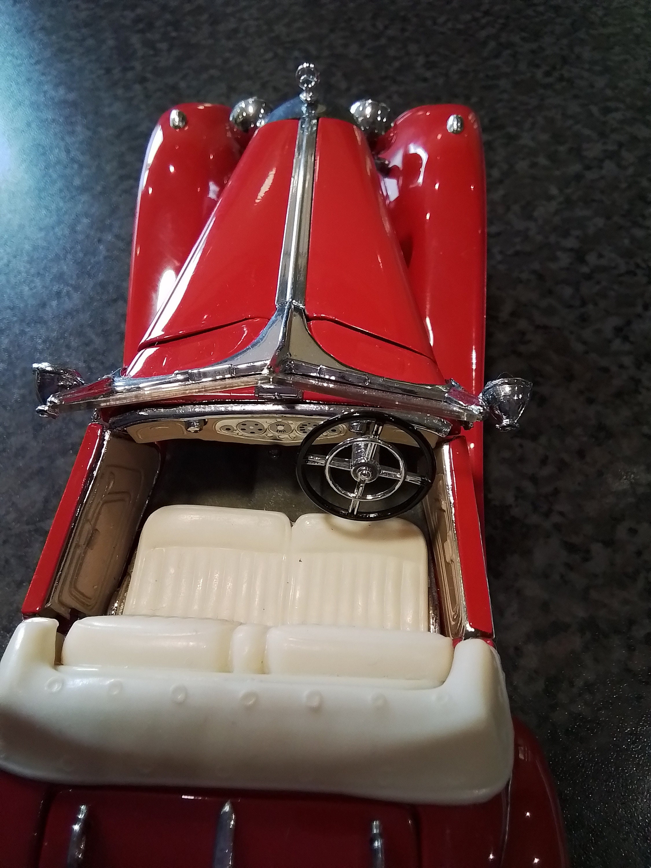 Vintage Franklin Mint 1935 Mercedes 500k Special Roadster