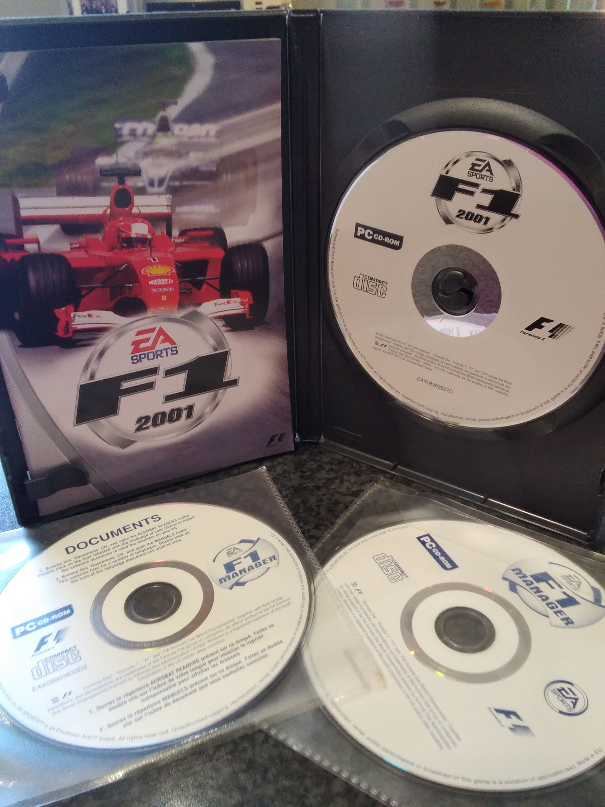 Formula 1 01 Limited Edition Pack Pc Cd Rom Includes F1 Etsy