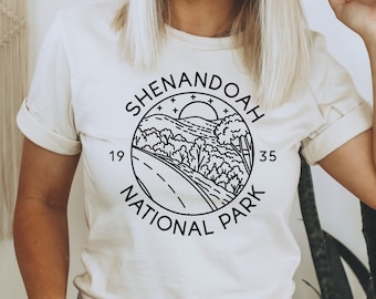 Shenandoah National Park Shirt, Shenandoah Shirt, Travel Outfit, National Park T-Shirt, Mountain Shirt, Adventure Shirt, Virginia Shirt
