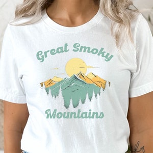 Great Smoky Mountains National Park Shirt, Travel Shirt, National Park T-Shirt, Mountain Shirt, Great Smoky Mountains Shirt, Hiking Gifts