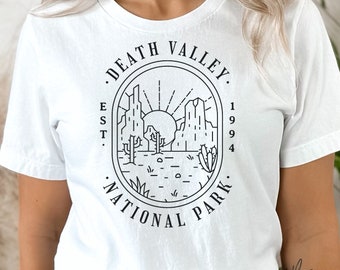 Death Valley National Park Shirt, Travel Shirt, Travel Lover Outfit, National Park T-Shirt, Mountain Shirt, Death Valley Shirt, Hiking Shirt