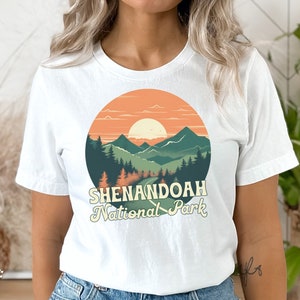 Shenandoah National Park Shirt, Shenandoah Shirt, Travel Outfit, National Park T-Shirt, Mountain Shirt, Adventure Shirt, Virginia Shirt