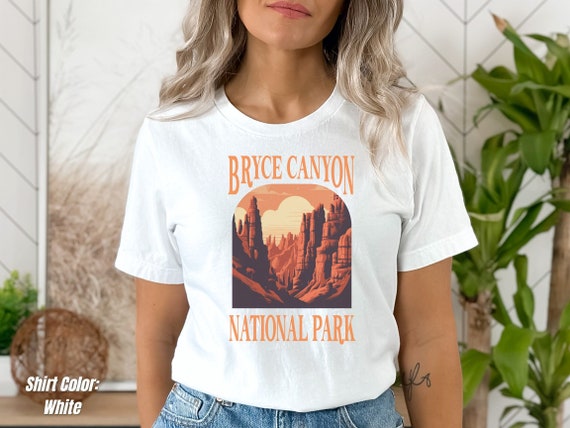 Bryce Canyon National Park Tee Vintage Mountain Sunset Gift Bryce Canyon National Park Tee Vintage Mountain Sunset Gift