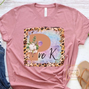 PreK Lehrer Shirts / PreK Team Shirt / Pre K Squad Shirt / PreK Crew Shirt / Leopard Pre K Lehrer Shirt / Pre K Shirts für Lehrer