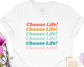 Pro Life Tshirt, Choose Life T Shirt, Pro-Life Tshirts, Prolife Tshirts, Pro Life Tee, Choose Life T-Shirt, Christian Conservative T Shirts