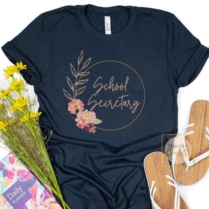 School Secretary Tshirt / Office Staff Shirt / School Secretary Shirt / Gift For School Secretary / Secretary Appreciation