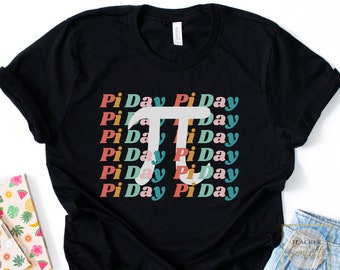 T-shirt Pi Day / Professeur de chemise Pi Day / Tshirt de professeur de mathématiques / Tshirt Pi / Cadeau de professeur de mathématiques / Chemise Inspire Teach