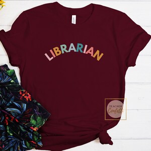 Librarian Shirt / Library Shirts / School Librarian Tshirt / Library Shirt/ Librarian t-shirt / School Librarian Shirt / Librarian Gifts