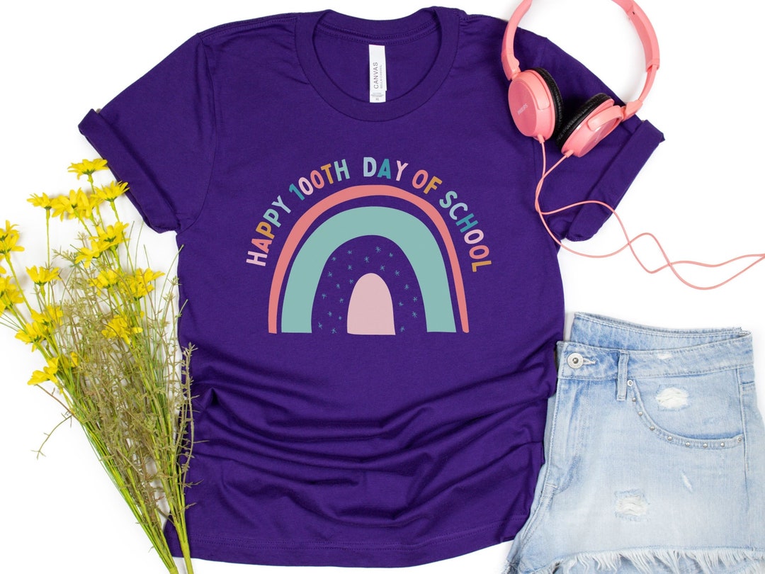 100 Days of School Shirt / Happy 100th Day of School / 100th Days of ...