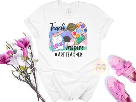 Art Teacher T Shirt - Love Art Teacher Shirts Art Teacher T Shirt - Love Art Teacher Shirts