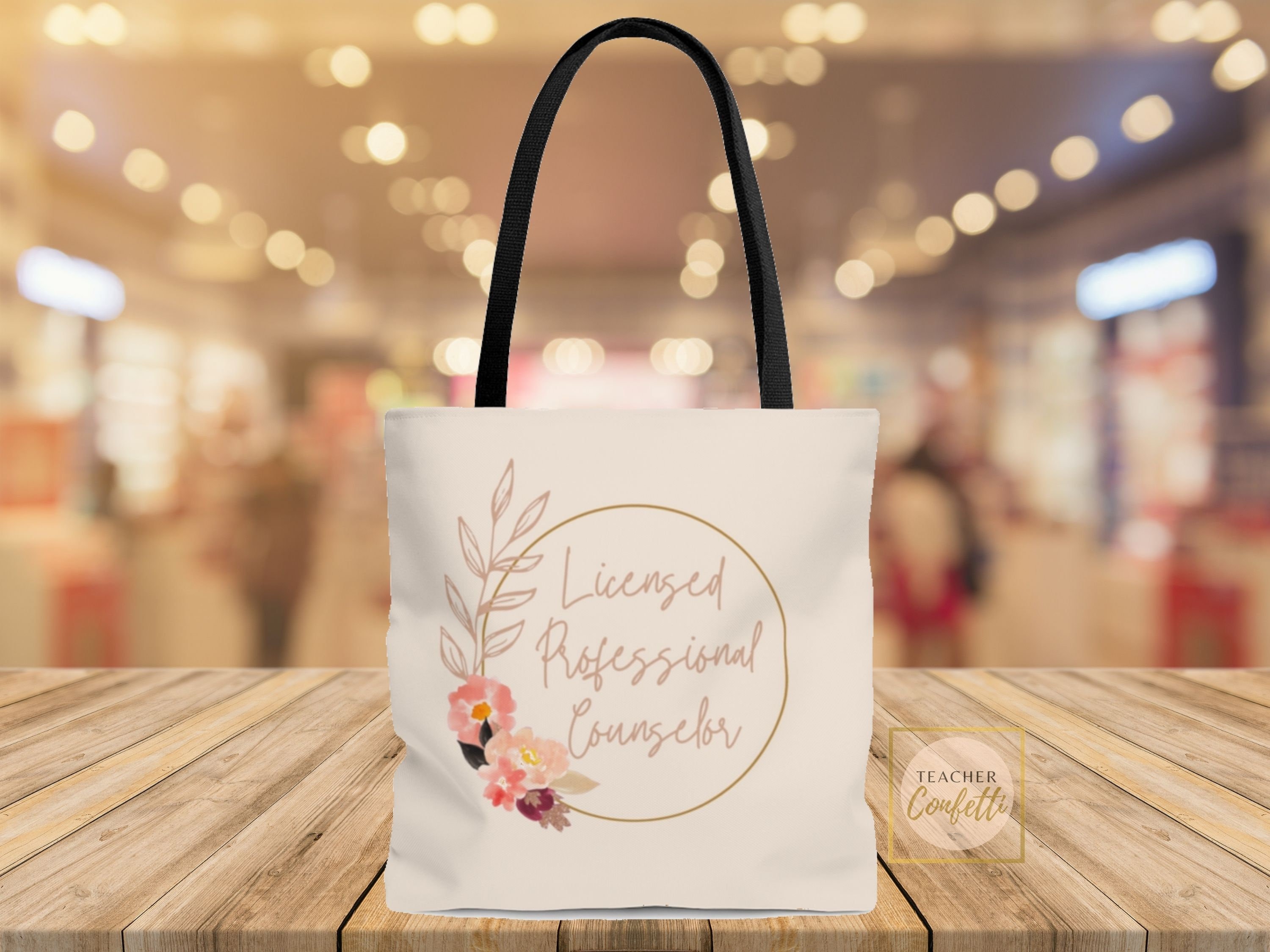 LPC Tote Bag Licensed Professional Counselor Tote Bag Mental Health Counselor Bag School Counselor Tote LPC Gift School Therapist Bag Etsy