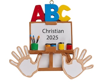 First Day Of School Ornament Personalized 1st Day Of School 1st Grade Ornament 1st Grade Christmas Ornament 1st Day of Kindergarten Ornament