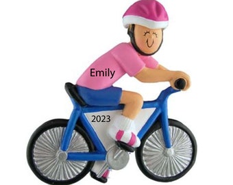 Bicycle Ornament, Cycling Ornament, Mountain Bike Ornament, Mountain Ornament, Christmas Personalized Gifts 2025, Bicycle Gifts For Her Girl