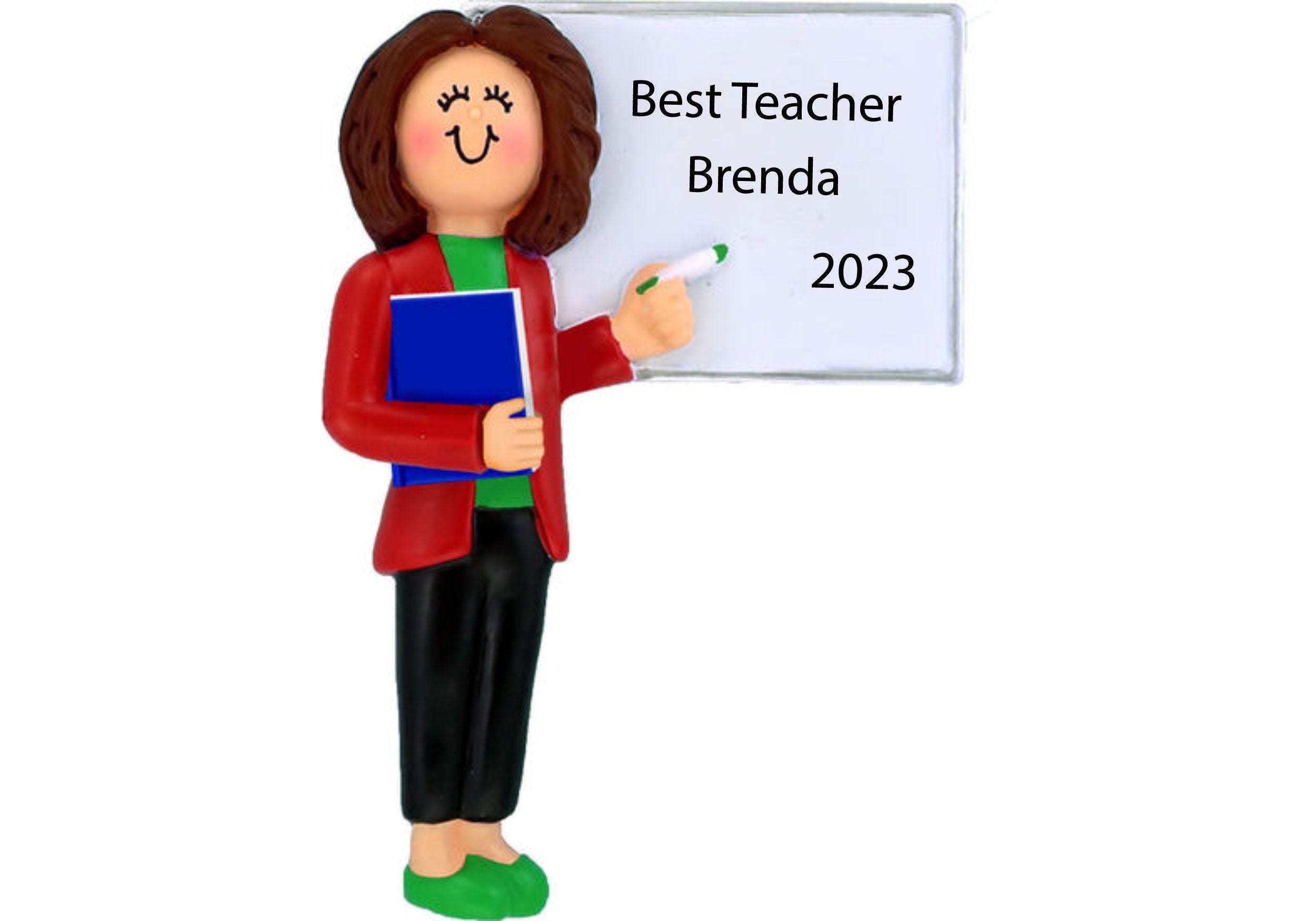27 Best Christmas Gifts for Teachers: Show Your Appreciation 19 Teacher Ornament Personalized Teacher Gifts Christmas 2025 Best…