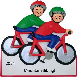 Bicycle Ornament, Cycling Ornament, Mountain Bike Ornament, Mountain Ornament, Christmas Personalized Gifts 2023, Bicycle,Bicycle Gifts