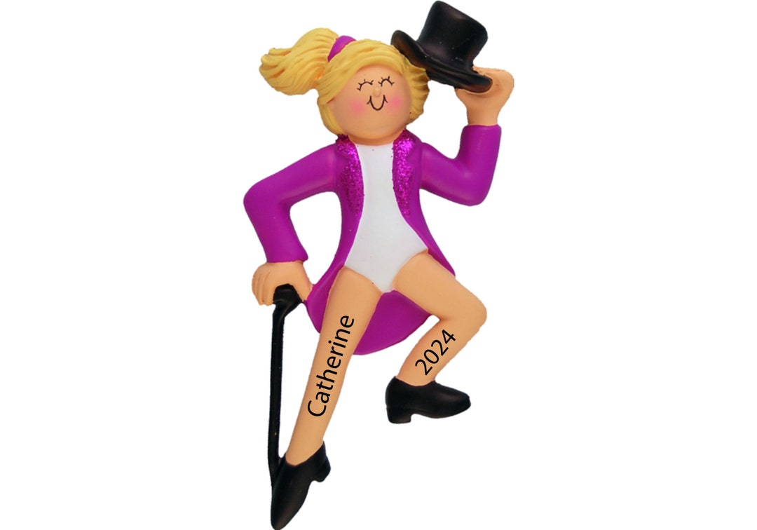 Girl Dance Ornament Dance Ornament Personalized Tap Dance Etsy