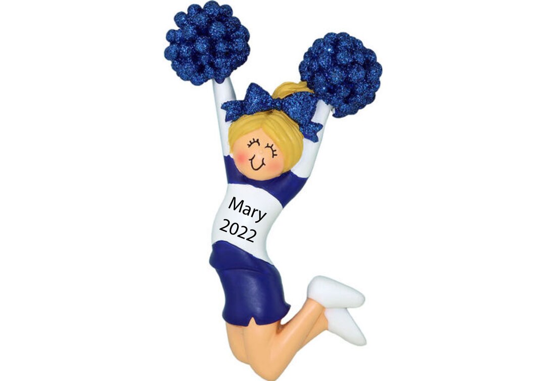 Personalized Cheerleader Ornament Christmas Gifts for Her Cheerleader ...