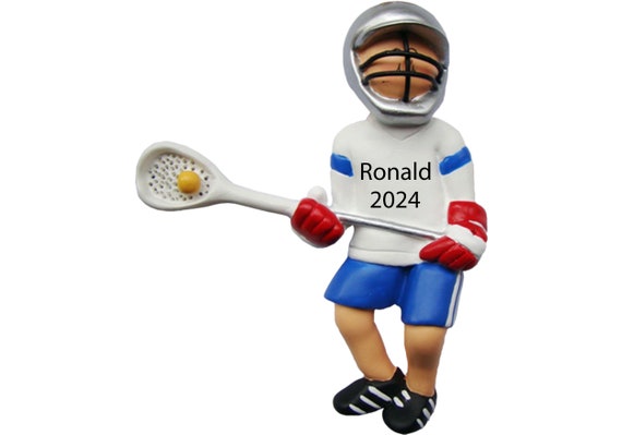 Custom Lacrosse Ornament, Lacrosse Stick Christmas Ornament, Lacrosse Gifts, Lacrosse, Sports Ornaments, Gift For Him, Girls Lacrosse Gift