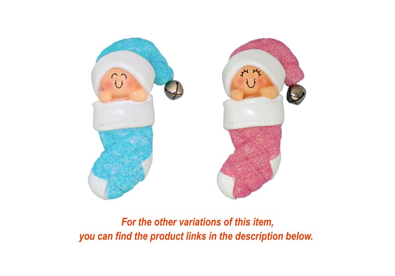 Newborn Ornament Personalized Baby Christmas Ornament 2024 Baby Girl in