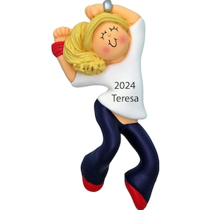 Dance Ornament Personalized Dancer Christmas Ornament 2025 Custom Black Girl Ornaments, Dancer Gifts, Black Child Ornament, Hip Hop - Belly