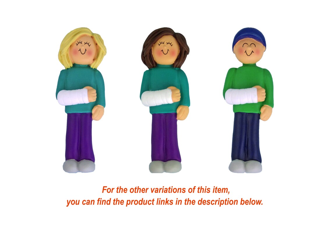 Broken Arm Ornament Personalized Broken Arm Gifts for Kids Etsy