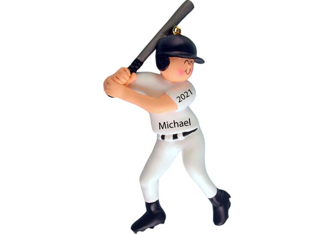 Baseball Player Personalized Ornament Christmas Gifts for Him,baseball Gifts, Baseball Gifts for