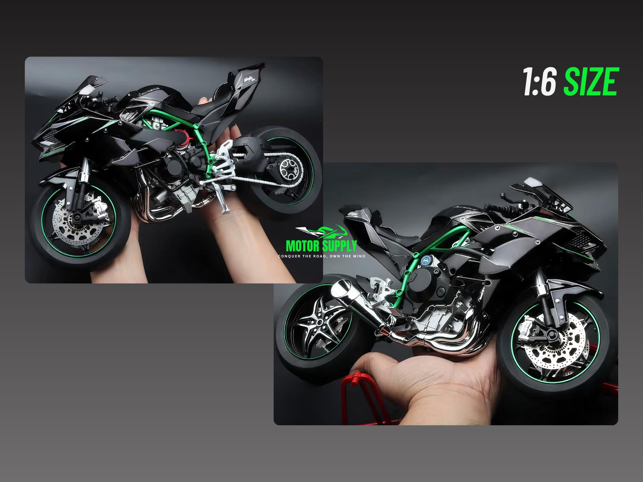 Kawasaki Ninja H2R 1:6 Model Motorcycle - Model Bike