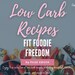 Healthy Low Carb Recipes | Printable Recipe Ebook | Meal Plan Cookbook ...